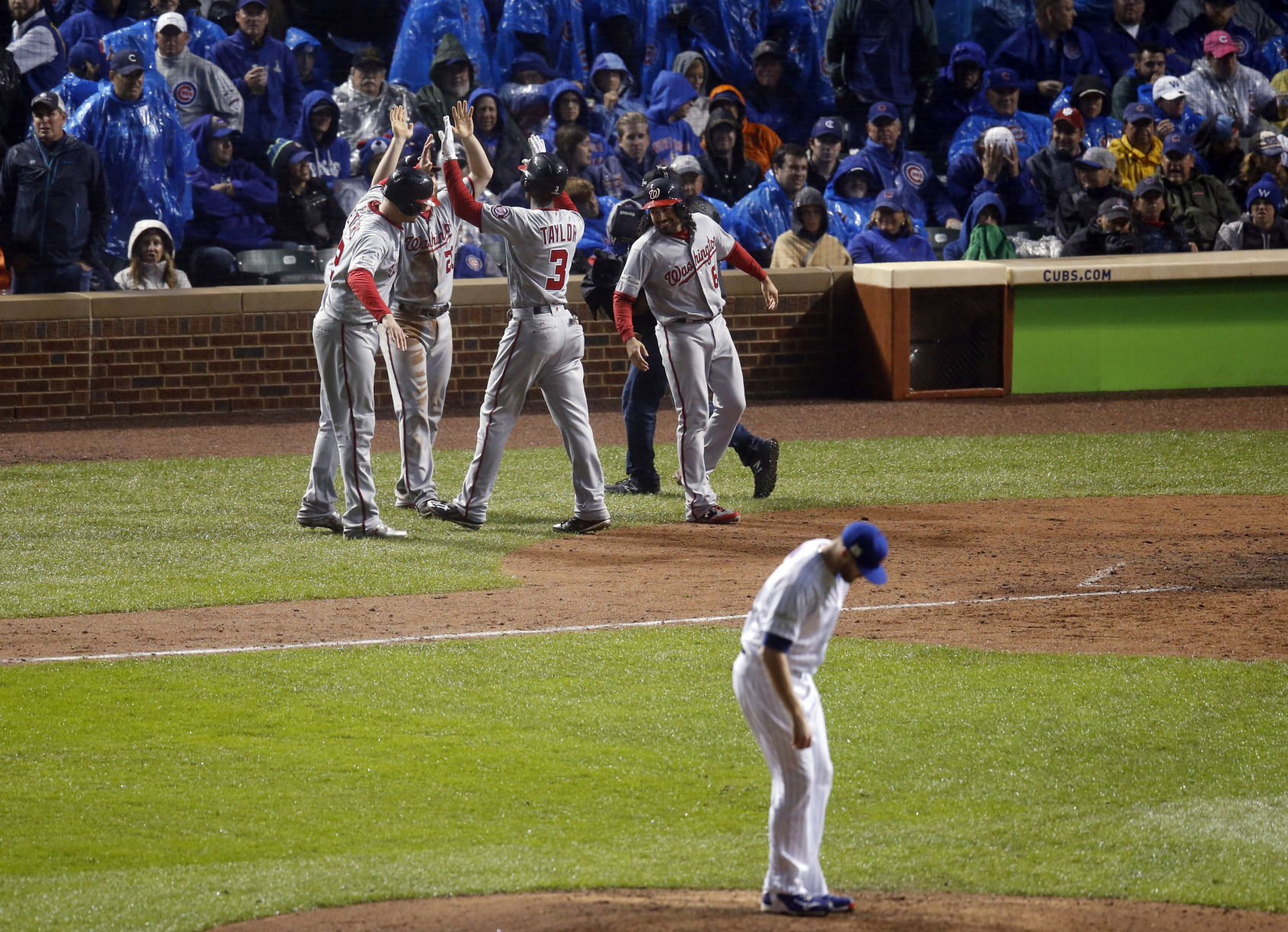 APTOPIX NLDS Nationals Cubs Baseball